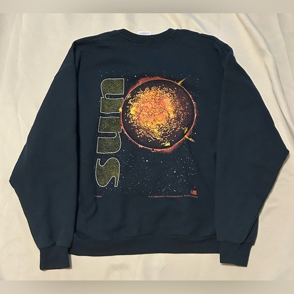 Vintage The Sun National Solar Observatory 2000s Crewneck Sweatshirt - L - Picture 5 of 11